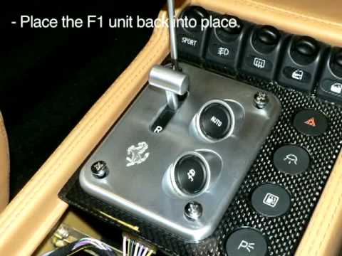 Ferrari 355 F355 Center Console Installation by MAcarbon