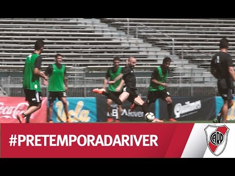 Mirá el golazo de Pinola en la práctica
