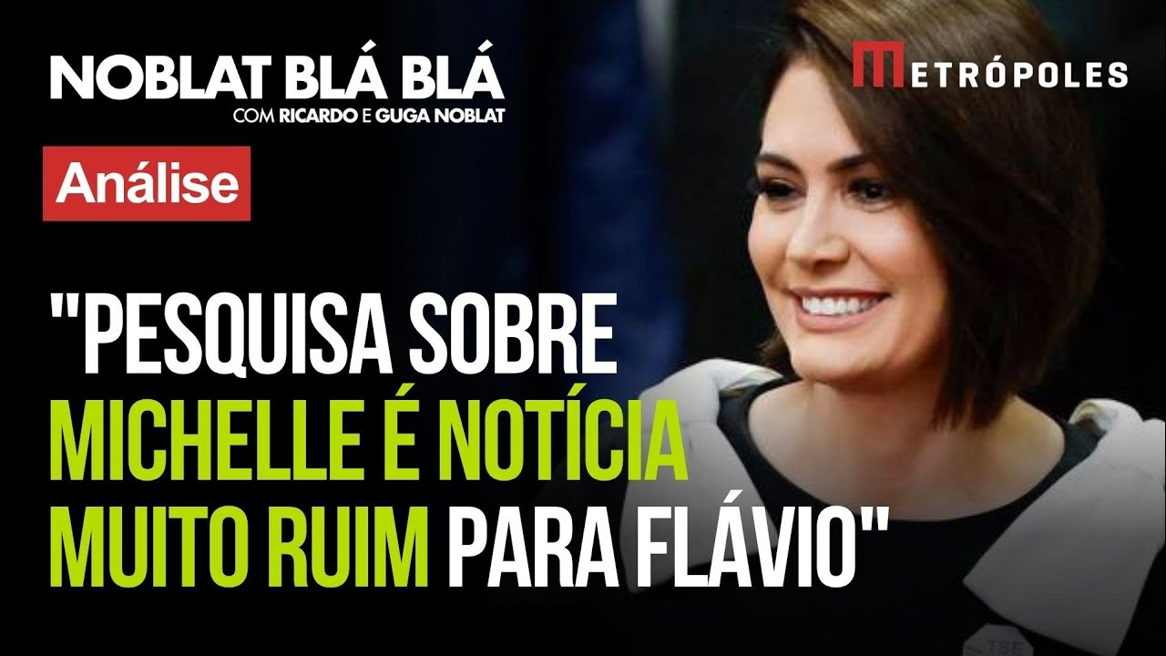Michelle é a mulher que tem mais poder, diz pesquisa: Flávio Bolsonaro devia ter ficado na dele