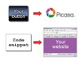 Picasa Button and Web Uploader APIs