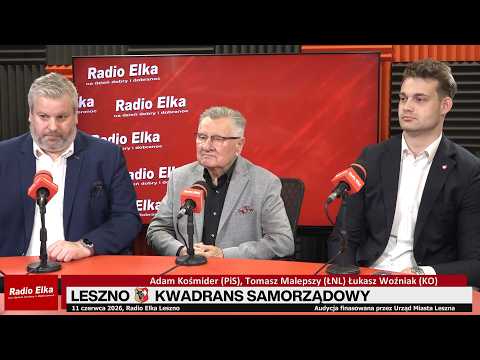 Leszno Kwadrans Samorządowy - A. Kośmider, T. Malepszy,... :: Goście: Adam Kośmider (Prawo i Sprawiedliwość), Tomasz Malepszy (Łączy Nas Leszno) Łukasz Woźniak (Koalicja Obywatelska)Przed leszczyńskimi radnymi jedna z najważniejszych sesji w roku ? absolutoryjna. Czy prezydent Grzegorz Rusiecki otrzyma wotum zaufania i absolutorium za wykonanie budżetu? W ?Kwadransie samorządowym? przedstawiciele klubów rady miasta nie tylko ocenią pracę prezydenta, ale także odniosą się do planów dalszego zadłużania miasta. Ponad 50 milionów złotych pożyczki z BGK, wcześniej wyemitowane obligacje i wielkie inwestycje ? czy Leszno jedzie bezpiecznie, czy może zbyt szybko? W audycji także o rozpadzie klubu ?Łączy nas Leszno? i politycznych konsekwencjach tej decyzji.Link do artykułu: https://elka.pl/content/view/130391/80/