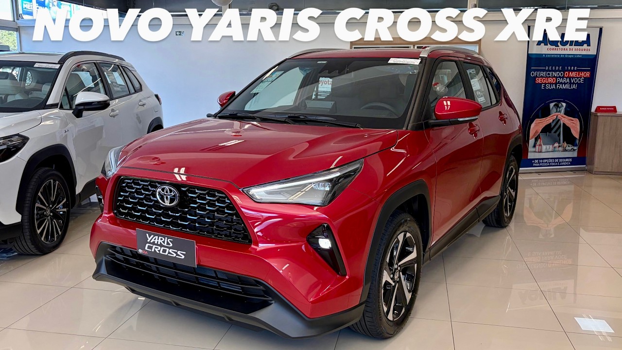AVALIAÇÃO NOVO TOYOTA YARIS CROSS XRE 2026 - VERSÃO FLEX DO NOVO SUV DA TOTOTA VALE A PENA?!