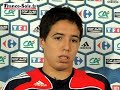interview de Samir Nasri � Clairefontaine