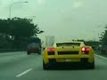 3 Lamborghini gallardo speeding in elite highway_part 2
