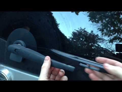 how to fit rear wiper blade