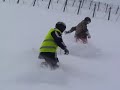 Zsombor �s Baksa els� csuszasa