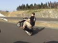 50cc scooter wheelie