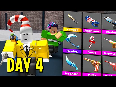 I Lost My Entire Inventory In Roblox Murder Mystery 2 Day 4
