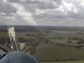 Harte Landung Segelflugzeug hard landing glider