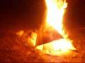 Plywood Bomb Fire