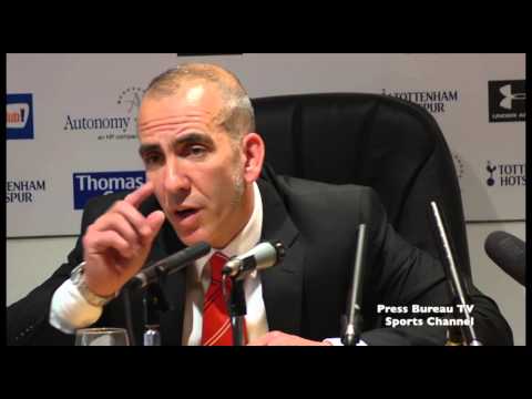 Sunderland - Paolo Di Canio reaction Tottenham vs Sunderland Reaction to Phil Bardsley @KLDProductions.