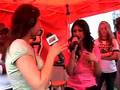 Paula Deanda Being Interviewed by Kiss 106.1 FM in Seattle 