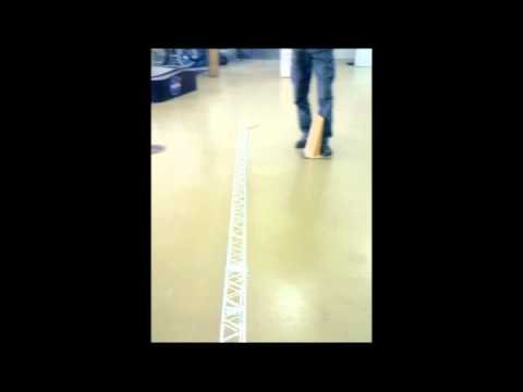 Test of Ramp Deployment at 1/6 g