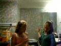 Me and Mandi singing to mariha Carry