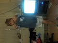 this is my little brother leon doing the hoola hooop haha funny