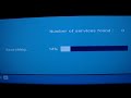 Sony Bravia KDL-26U2000 reset to factory settings.