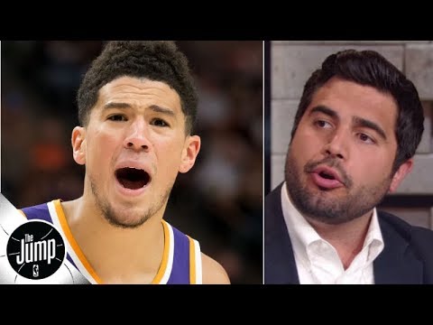 Video: Devin Booker called out by Nick Friedell for not being on Team USA at FIBA World Cup | The Jump