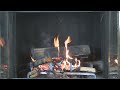 3 Hours Logs Burning in Fireplace!
