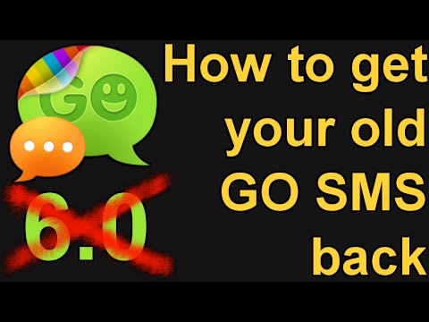 how to patch go sms pro