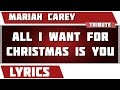 All I Want For Christmas Is You - Mariah Carey Tri
