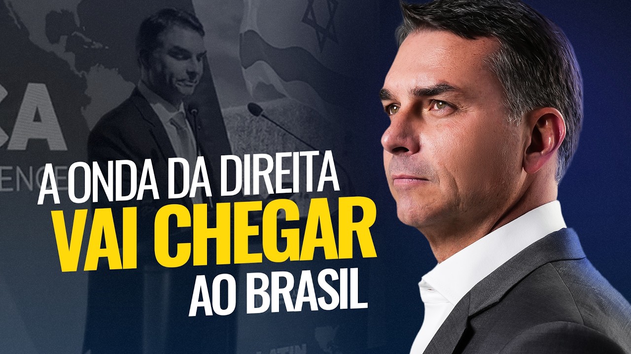 Flávio faz discurso sobre o futuro do Brasil em evento na Argentina