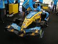 Renault F1 Car playing God Save The Queen