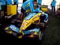 Renault F1 Car playing God Save The Queen