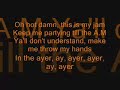 In The Ayer - Flo Rida with Lyrics