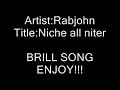 Rabjohn - Niche all niter