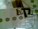 Different simple electric motor with pistons and crankshaft. low cost project prototype. Threebatterys give 36v to the motor