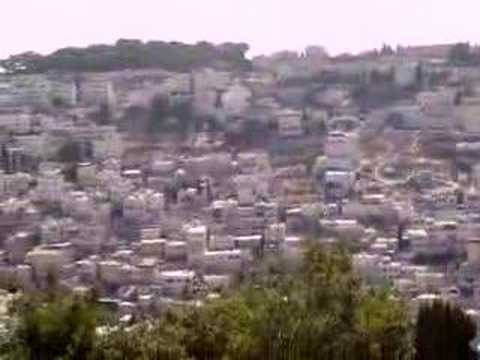 In Israel w/ Joel - Jerusalem panorama