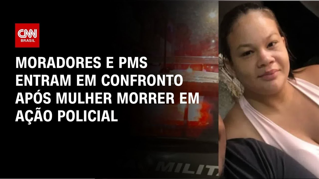 Moradores entram em confronto com a polícia após morte de mulher em SP | CNN PRIME TIME
