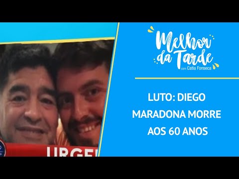 Diego Maradona morre aos 60 anos | MELHOR DA TARDE