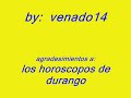 los horoscopos de durango   el no eres tu
