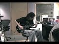 Jason from Gizmachi recording a solo Jason from Gizmachi recording a solo