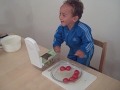 Baby Andrew Makes a Savory Veggie Stew - 100% Raw Food Diet & Low-Fat
