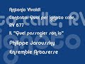 Vivaldi: Quel passagier son io - Philippe Jaroussky
