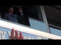 Roger Goodell and Bud Adams Before He flipped the bird.