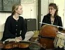 Saskia de Haas & Lenneke van Staalen playing raga's in 1996