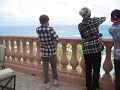 Justin Bieber and friends Chaz and Ryan hang out on the balcony of the Bridge Suite of the Atlantis resort in the Bahamas! Popstar! was there for Justin's acoustic concert later that night! Read more at www.popstaronline.com http myspace.com
