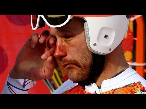 Heartless NBC Reporter Makes Bode Miller CRY (RAW FOOTAGE)