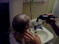 I'm a girl, I shaved my head, bald!