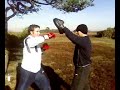 MARTIAL ARTS KAIMENDO PAKMEI Pad training 2A