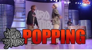 Slim Boogie vs JRock – Hip Hop International’s 2014 Popping Final
