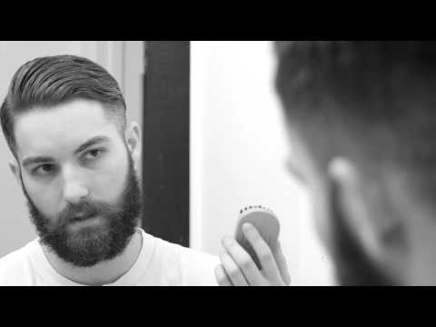 how to apply beard wax