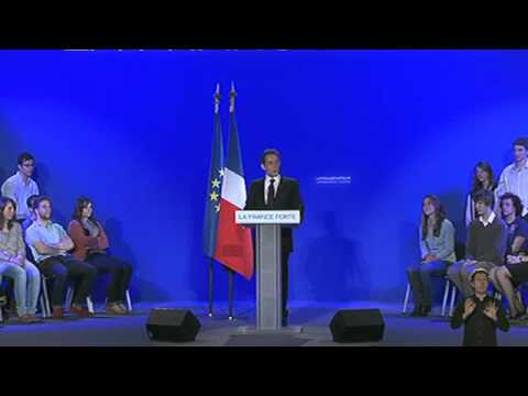 Discours de Nicolas Sarkozy