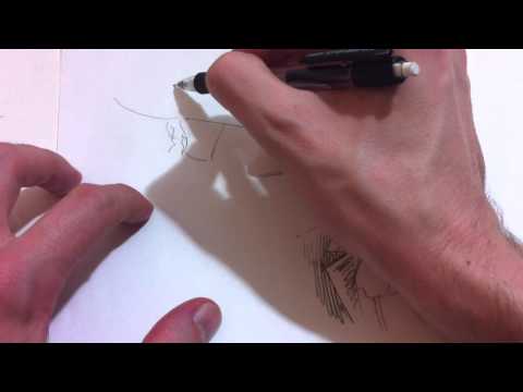 how to draw vampire hunter d