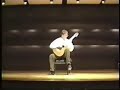 Subscribe to my videos to keep updated on my new posts: starting in May 2008 I'll be uploading a new performance on the 15th of every month.I teach guitar at Berry College in Rome, Georgia: www.berry.edu At the end of the Christopher Parkening master class held in Bozeman, Montana participants vote for performers to represent the class in a public recital. Here is a clip from my performance in the 1998 master class recital.Brazilian composer Heitor Villa-Lobos (1887-1959) was the prolific composer of around 2000 works.  His compositions for guitar are considered an important addition to the guitar's repertoire.  Etude No.8 is from his Twelve Studies written for the guitar in 1929 and published in 1952.  The melody of Etude No. 8 first appears in the bass, evoking the cello, and then appears in the upper register with arpeggio accompaniment. I hope you enjoy the music.