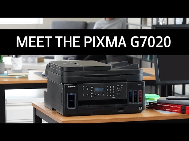 Canon PIXMA G7020 Wireless Inkjet Printer (Open Box) | Printers