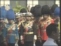 5DEC11 THAILAND ; Part 4; His Majesty King Bhumibol Adulyadej Attends a Meeting to Take the Auspicious Victory Blessings for a Royal Ceremony of the 84th Royal Birthday Anniversary on Balcony in front of Grand Palace Chakri Mahaprasad Hall